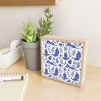 Henri Matisse Inspired Blue Nude Boho Female Figurative Pattern Mini Art Print Gallery Image 2