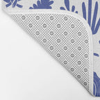 Henri Matisse Inspired Blue Nude Boho Female Figurative Pattern Bath Mat Gallery Image 2