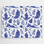 Henri Matisse Inspired Blue Nude Boho Female Figurative Pattern Jigsaw Puzzle Gallery Image 1