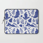 Henri Matisse Inspired Blue Nude Boho Female Figurative Pattern Laptop Sleeve Gallery Image 1