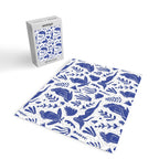 Henri Matisse Inspired Blue Nude Boho Female Figurative Pattern Jigsaw Puzzle Gallery Image 2