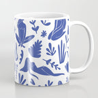 Henri Matisse Inspired Blue Nude Boho Female Figurative Pattern Coffee Mug Gallery Image 1
