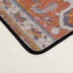 Orange Suns Suzani  Kazak Persian Rug Desk Mat Gallery Image 4