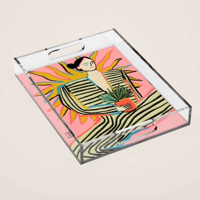 SUN POWER Acrylic Tray Gallery Image 1
