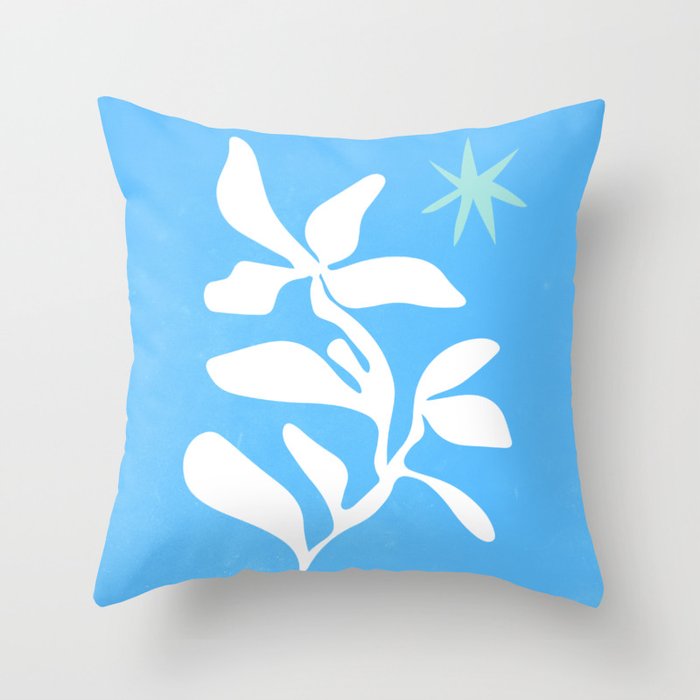 Santorini: Matisse Travel Colour Series 02 Throw Pillow Gallery Image 6