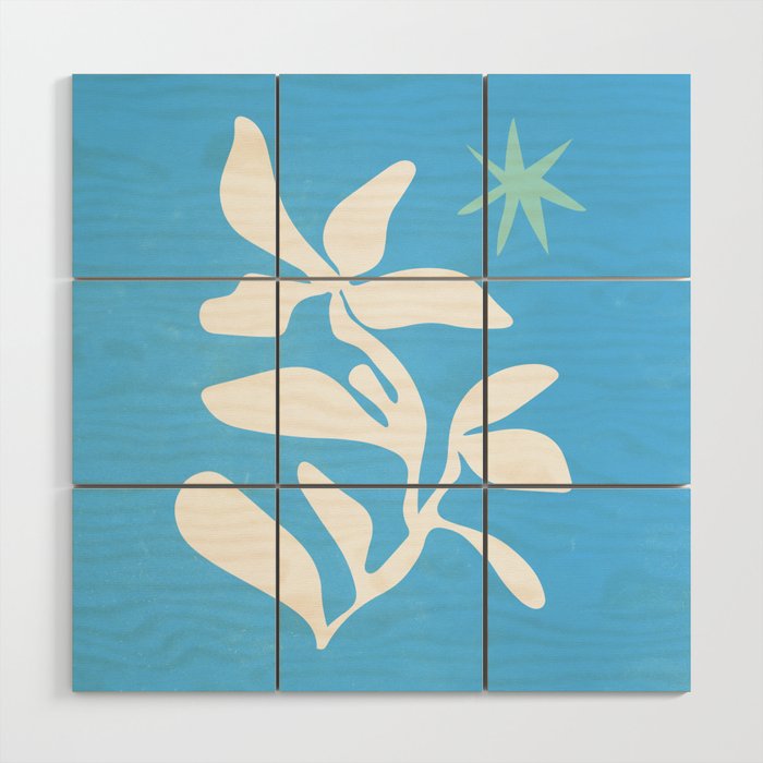 Santorini: Matisse Travel Colour Series 02 Wood Wall Art Gallery Image 1