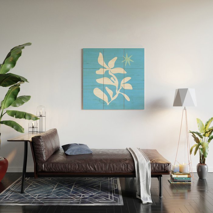 Santorini: Matisse Travel Colour Series 02 Wood Wall Art Gallery Image 2
