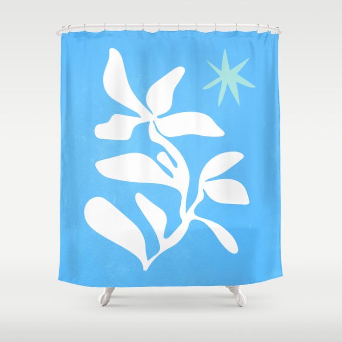 Santorini: Matisse Travel Colour Series 02 Shower Curtain Gallery Image 1