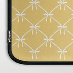 Bows & Ribbons Pattern XXI Butter Yellow Laptop Sleeve Gallery Image 3