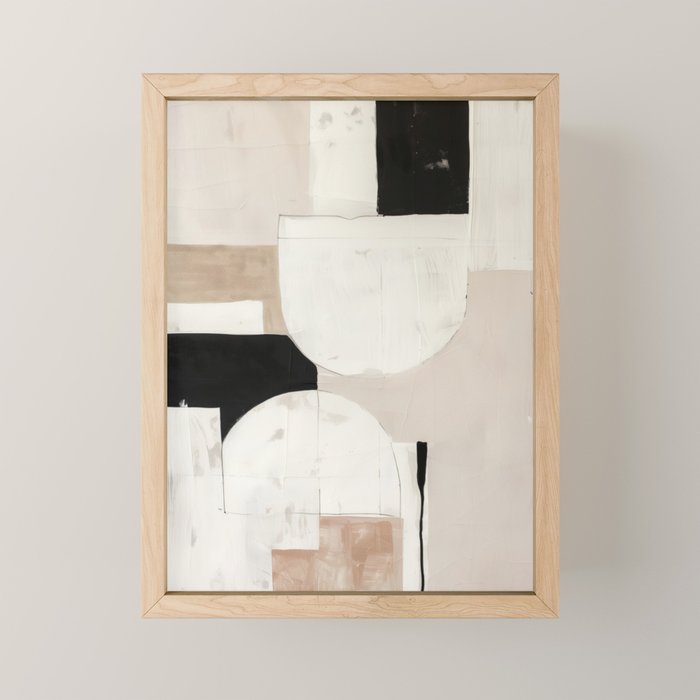 Silent Forms 1 Mini Art Print Gallery Image 1