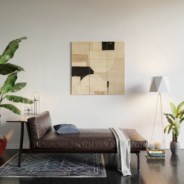 Silent Forms 1 Wood Wall Art Gallery Image 2