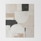 Silent Forms 1 Throw Blanket Gallery Image 2