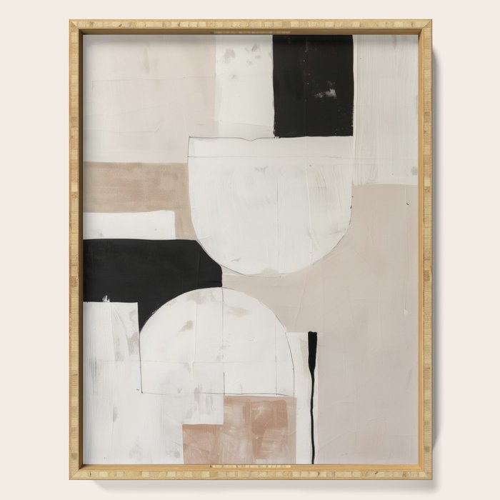 Silent Forms 1 Serving Tray Gallery Image 1