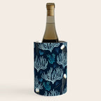 Jellyfish and Coral-Navy Wine Chiller Gallery Image 3