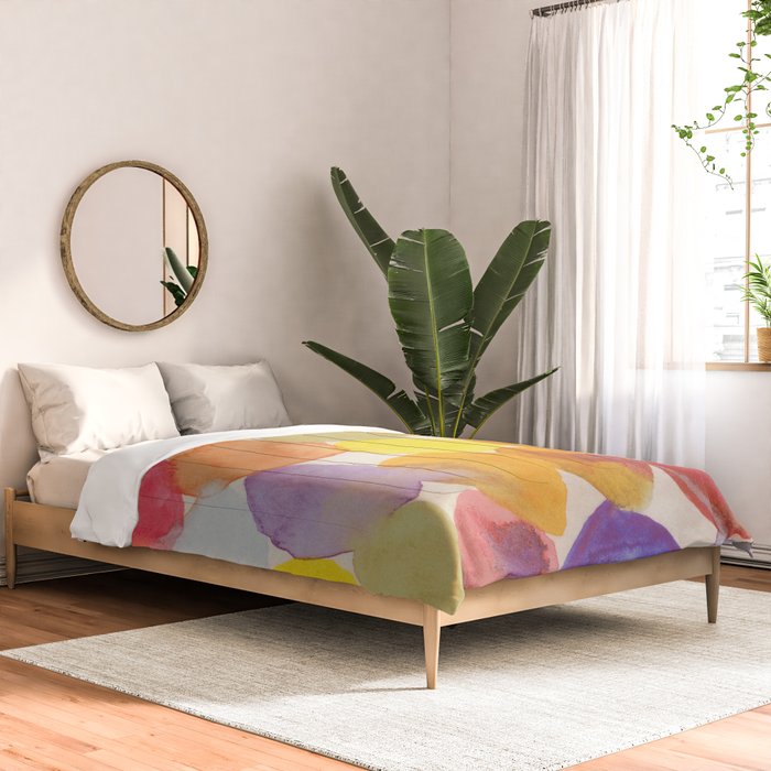 Watercolor Party #2 Comforter Gallery Image 2