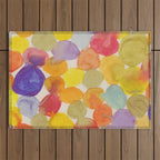 Watercolor Party #2 Outdoor Rug Gallery Image 1