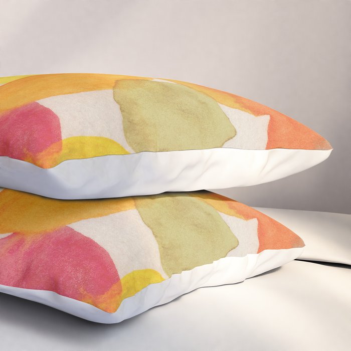 Watercolor Party #2 Pillow Sham Gallery Image 3
