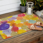 Watercolor Party #2 Outdoor Rug Gallery Image 2