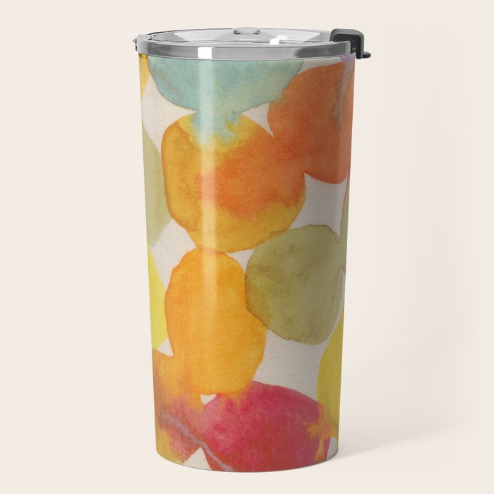 Watercolor Party #2 Travel Mug Gallery Image 2