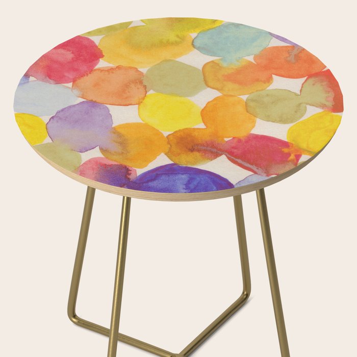 Watercolor Party #2 Side Table Gallery Image 2