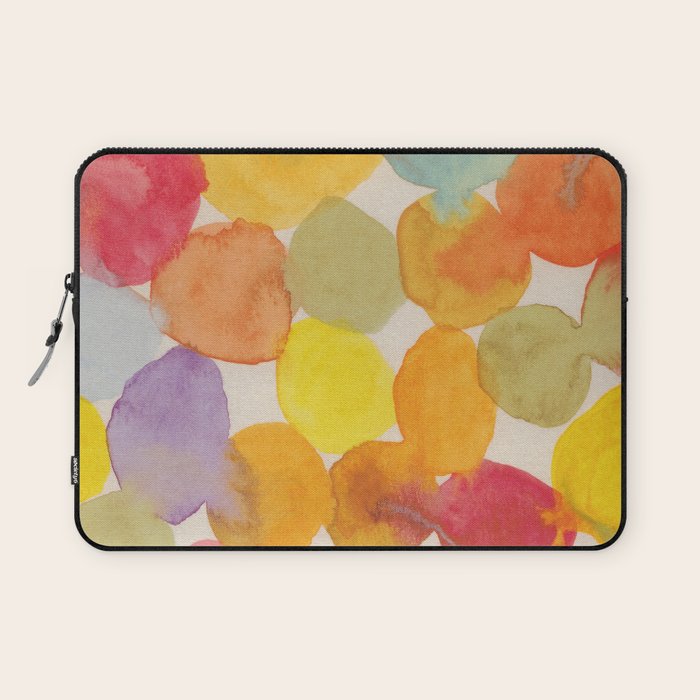 Watercolor Party #2 Laptop Sleeve Gallery Image 1