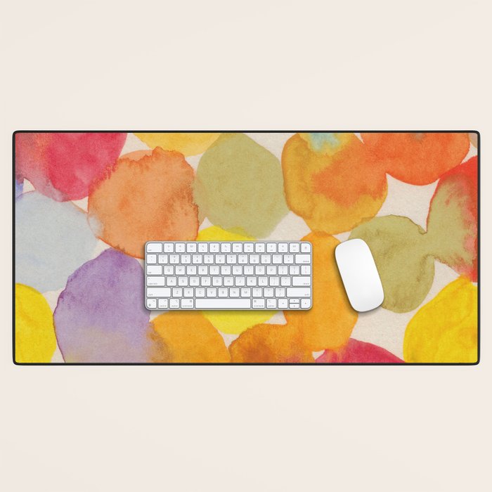 Watercolor Party #2 Desk Mat Gallery Image 1