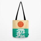 Sun over the sea Tote Bag Gallery Image 2