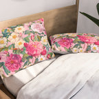 Rose Pink Garden II Pillow Sham Gallery Image 2