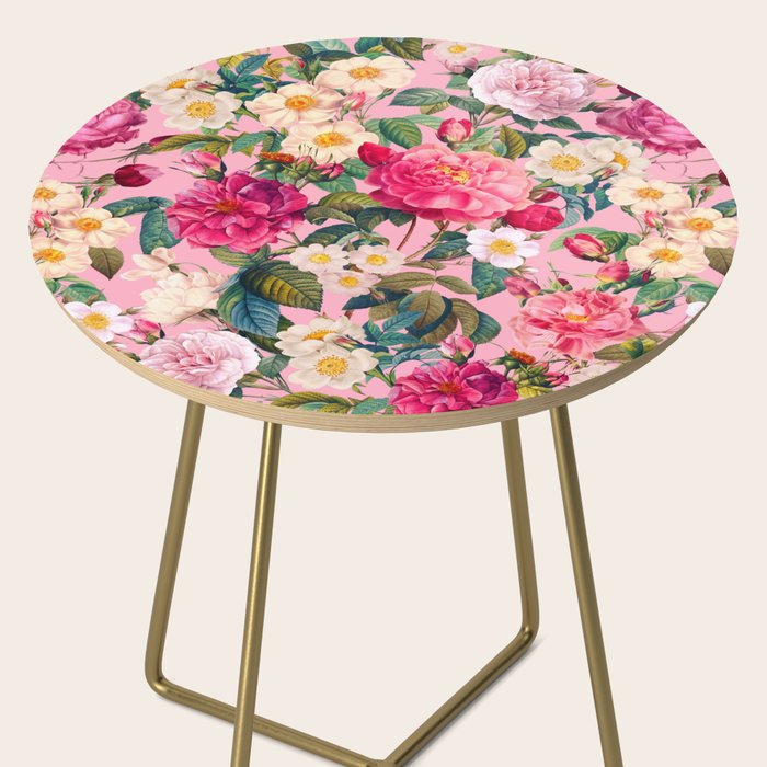 Rose Pink Garden II Side Table Gallery Image 2