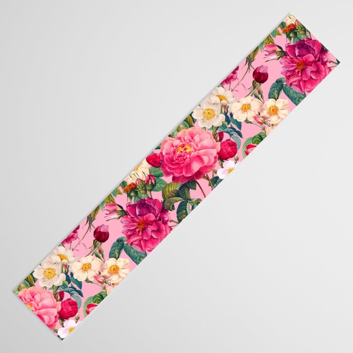 Rose Pink Garden II Table Runner Gallery Image 3