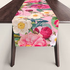 Rose Pink Garden II Table Runner Gallery Image 1