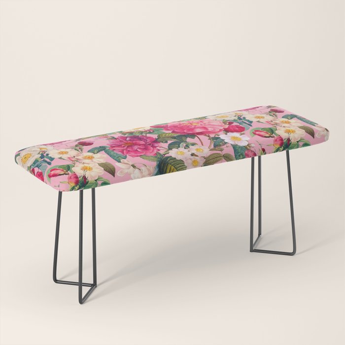 Rose Pink Garden II Bench Gallery Image 1