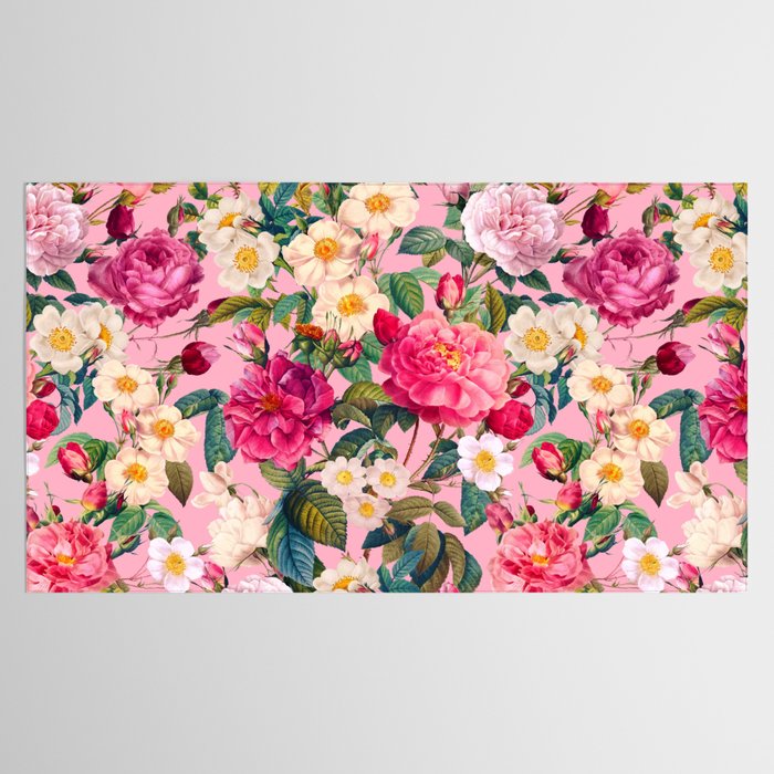 Rose Pink Garden II Tablecloth Gallery Image 2