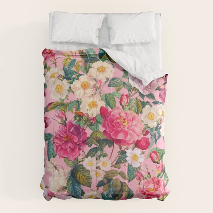 Rose Pink Garden II Comforter Gallery Image 6