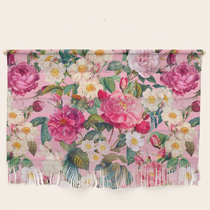 Rose Pink Garden II Wall Hanging Gallery Image 1