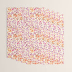 Pink summer blooming Wrapping Paper Gallery Image 3