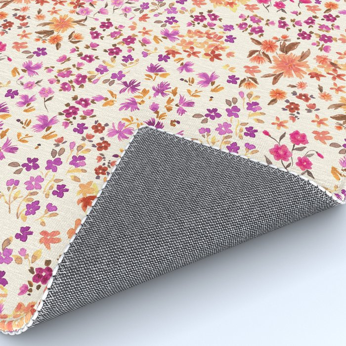 Pink summer blooming Rug Gallery Image 4