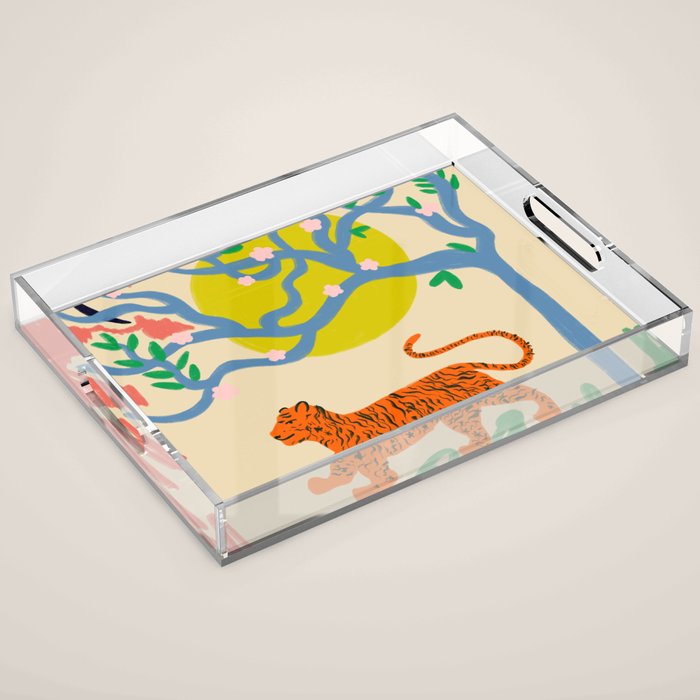 TIGER Acrylic Tray Gallery Image 1