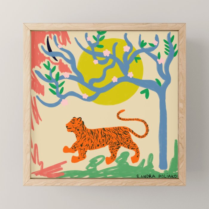 TIGER Mini Art Print Gallery Image 1