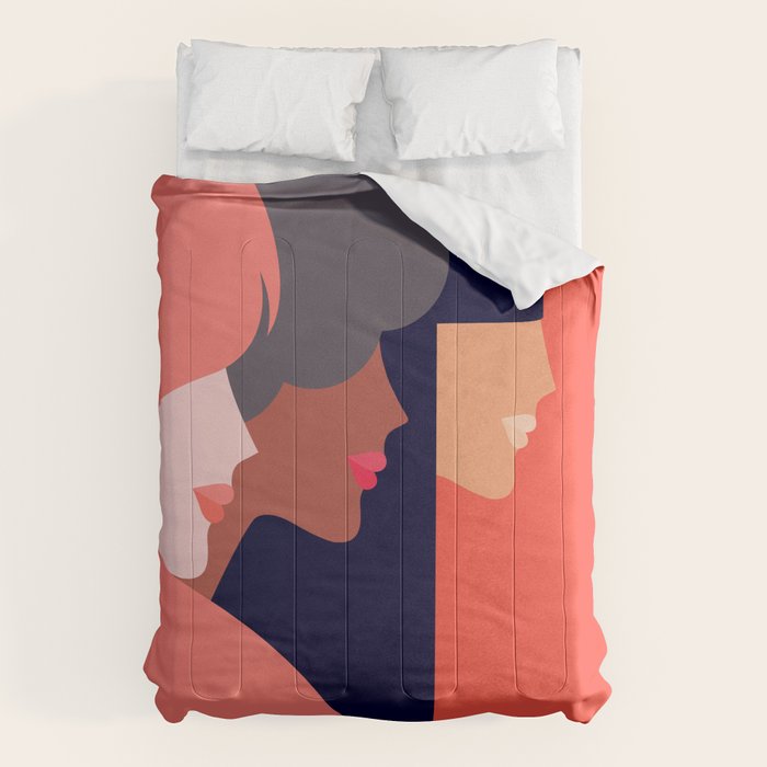 Together, we can  #girlpower Comforter Gallery Image 6