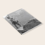 Eagle's Lookout, Blackfoot tribe members, Glacier Park, Montana, 1913 black and white photography Notebook Gallery Image 2