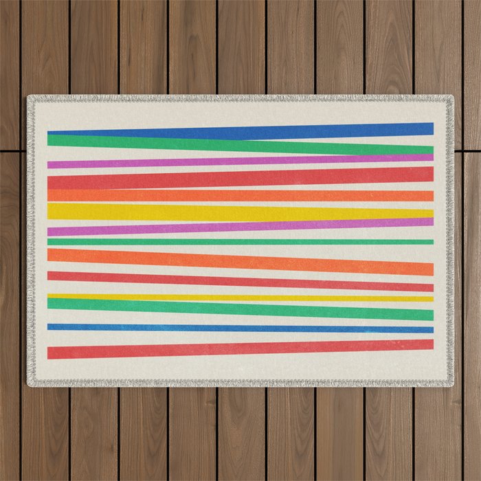 Palm Springs 1930: Retro Mid-Century Edition  Outdoor Rug Gallery Image 1