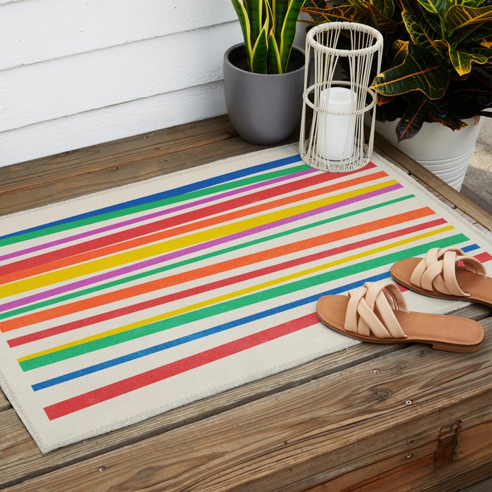 Palm Springs 1930: Retro Mid-Century Edition  Outdoor Rug Gallery Image 2