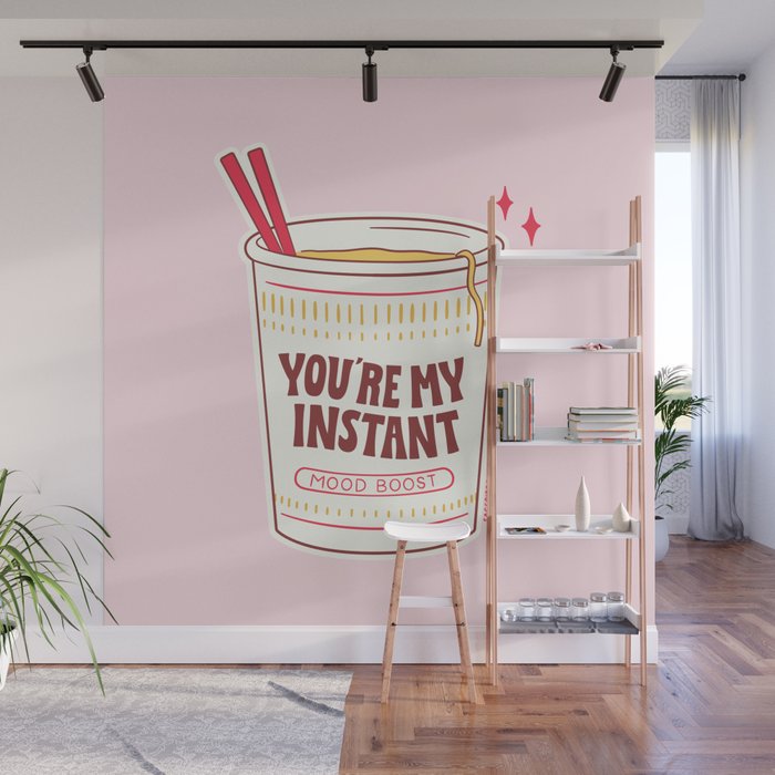 MY INSTANT MOOD BOOST Wall Mural Gallery Image 1
