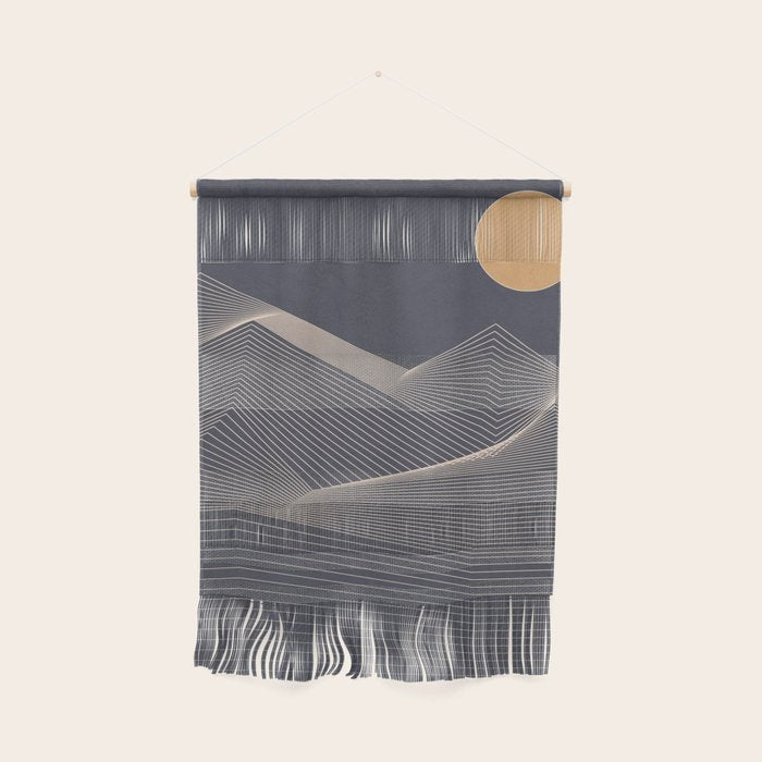 Abstract Mountains 2 Wall Hanging Gallery Image 1