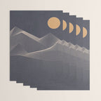Abstract Mountains 2 Wrapping Paper Gallery Image 3