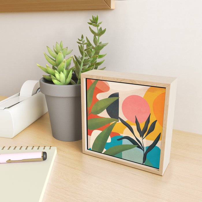 Sunrise Garden 5 Mini Art Print Gallery Image 2