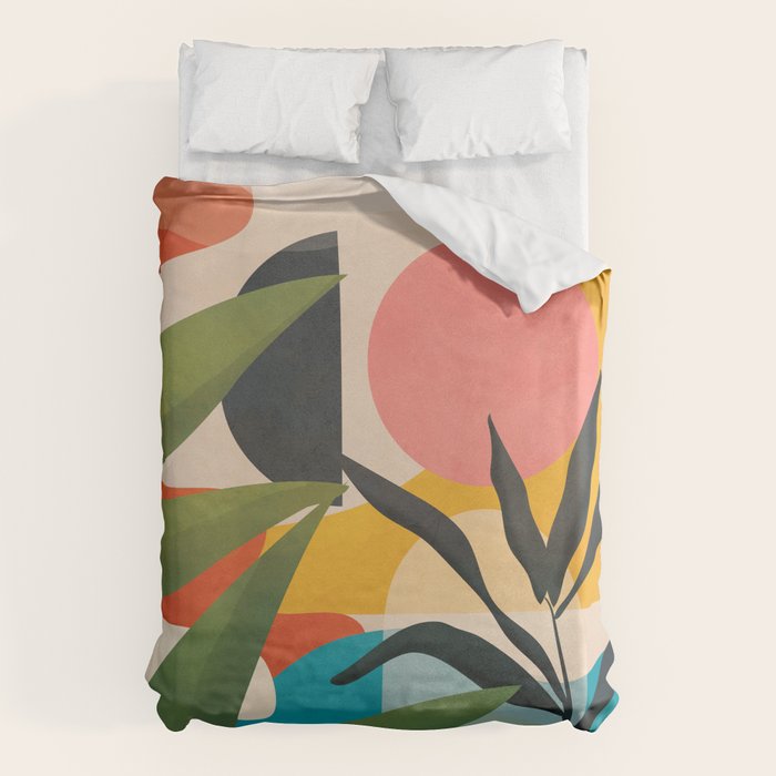 Sunrise Garden 5 Duvet Cover Gallery Image 6