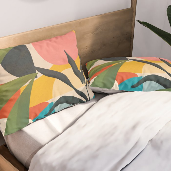 Sunrise Garden 5 Pillow Sham Gallery Image 2