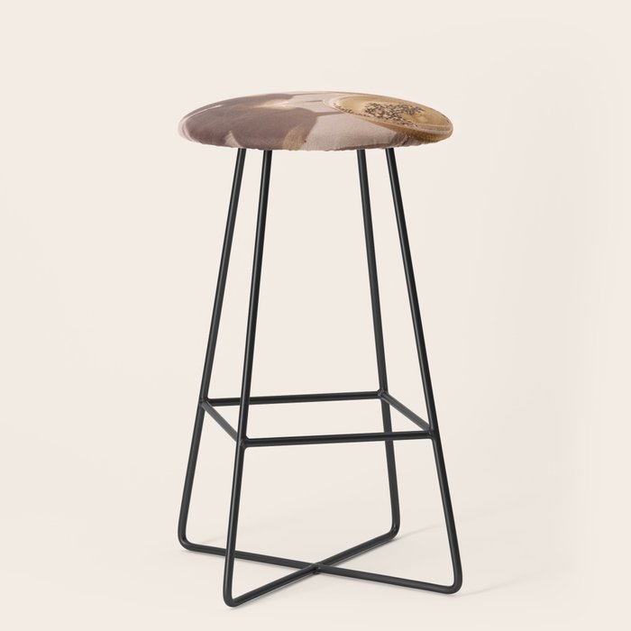 Cocktails & Shadows Photo Art Print | Luxury Party Celebration Drinks Photography Stool Gallery Image 1